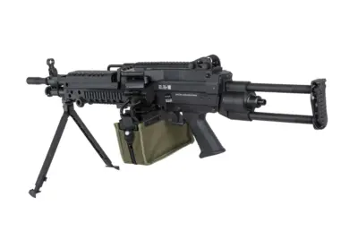 Karabin maszynowy ASG Specna Arms SA-F249 PARA FLEX GAT X-ASR Czarny (OUTLET) - obrazek 3