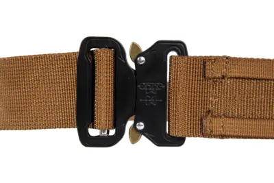 Pas oporządzeniowy typu Combat Belt z klamrą - Coyote Brown - obrazek 2