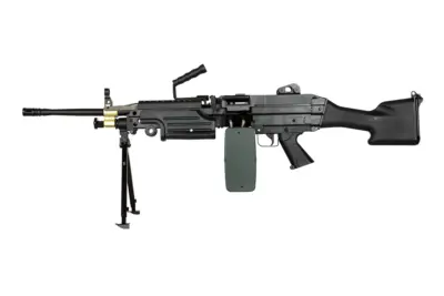 Replika karabinu maszynowego SA-249 MK2 EDGE™ - Czarny - obrazek 3