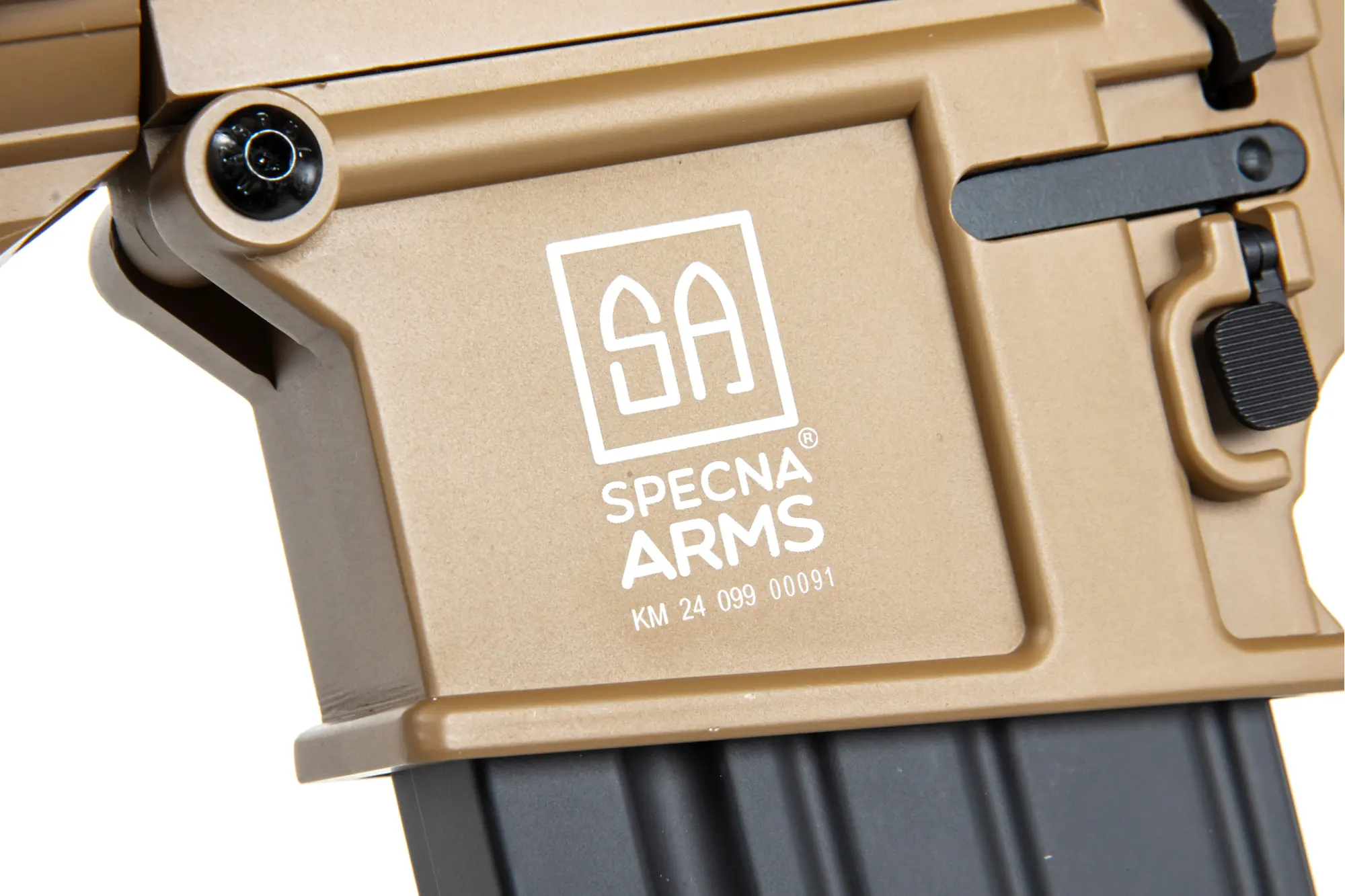 Karabin wyborowy ASG Specna Arms SA-E37 Edge™ Kestrel™ ETU Half-Tan OD-G-SPE-01-041821-00 asgbox.pl Karabin wyborowy ASG Specna Arms SA-E37 Edge™ Kestrel™ ETU Half-Tan - obrazek 5