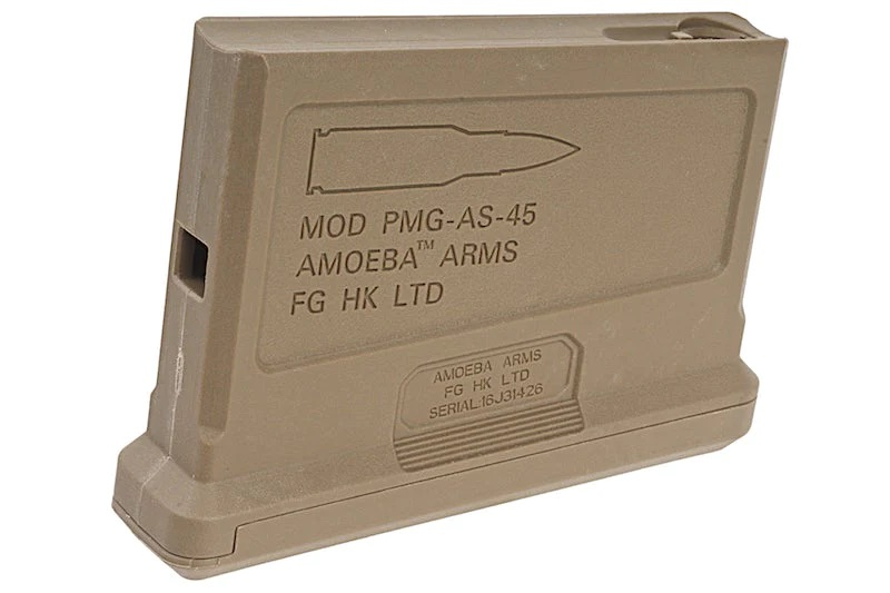 Short Magazine for ARES Amoeba AS01/02/03 Striker 45 BBs - Tan OD-A-ARES088-DE asgbox.pl Short Magazine for ARES Amoeba AS01/02/03 Striker 45 BBs - Tan - obrazek 2