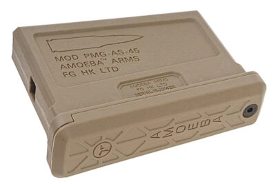 Short Magazine for ARES Amoeba AS01/02/03 Striker 45 BBs - Tan - obrazek 3