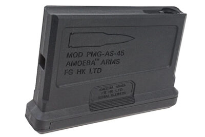 Short Magazine for ARES Amoeba AS01/02/03 Striker 45 BBs - Black - obrazek 2