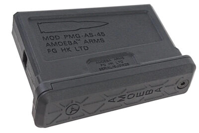 Short Magazine for ARES Amoeba AS01/02/03 Striker 45 BBs - Black - obrazek 3