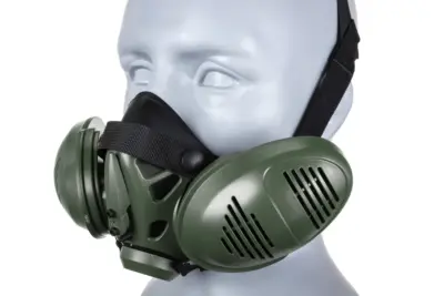 Maska Tactical Respirator Modeling Mask Oliwkowy - obrazek 3