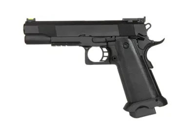 Replika pistoletu ELITE MK I 5.1"  CO2 - Czarny - obrazek 4