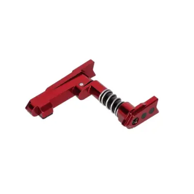 Alternative view of Obustronny zwalniacz magazynka CNC  M4/M16  (A) - Czerwony