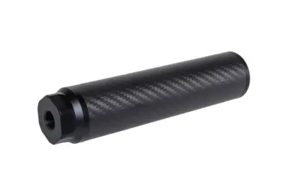 Karbonowy tłumik dźwięku Silverback Airsoft Medium 14mm CCW - obrazek 2