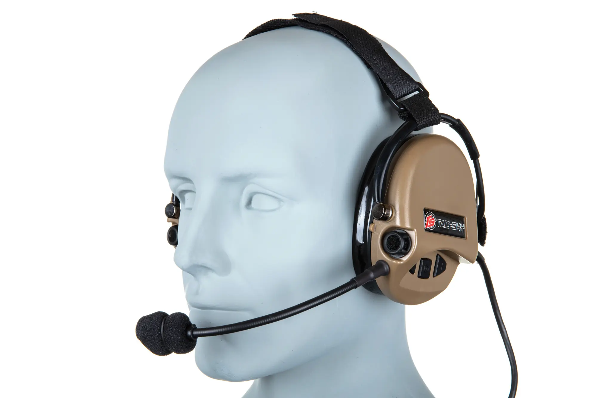 Zestaw słuchawkowy Tac-Sky WYS0149 PRO Back Headband FDE TAC-31-043774-00 asgbox.pl Zestaw słuchawkowy Tac-Sky WYS0149 PRO Back Headband FDE - obrazek 3