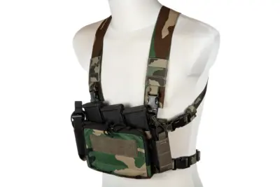 asgbox.pl - Taktyczny Chest Rig typu D3CRM - Woodland