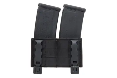 Podwójna ładownica otwarta na magazynki 5.56 mm Wosport Czarna - obrazek 2