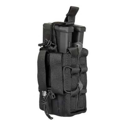 Alternative view of Podwójna ładownica na magazynki Corrie  - Czarna