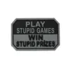 asgbox.pl - Naszywka PVC -  Play Stupid
