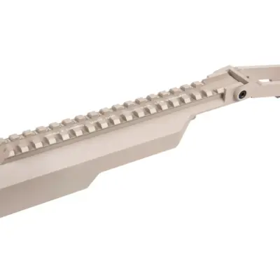 Alternative view of Pokrywa zamka na z szyną montażową RIS - B-33 Classic na zawiasie Tan