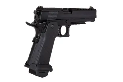 Replika pistoletu ICS Hi-Capa Challenger CO2 Czarna - obrazek 4