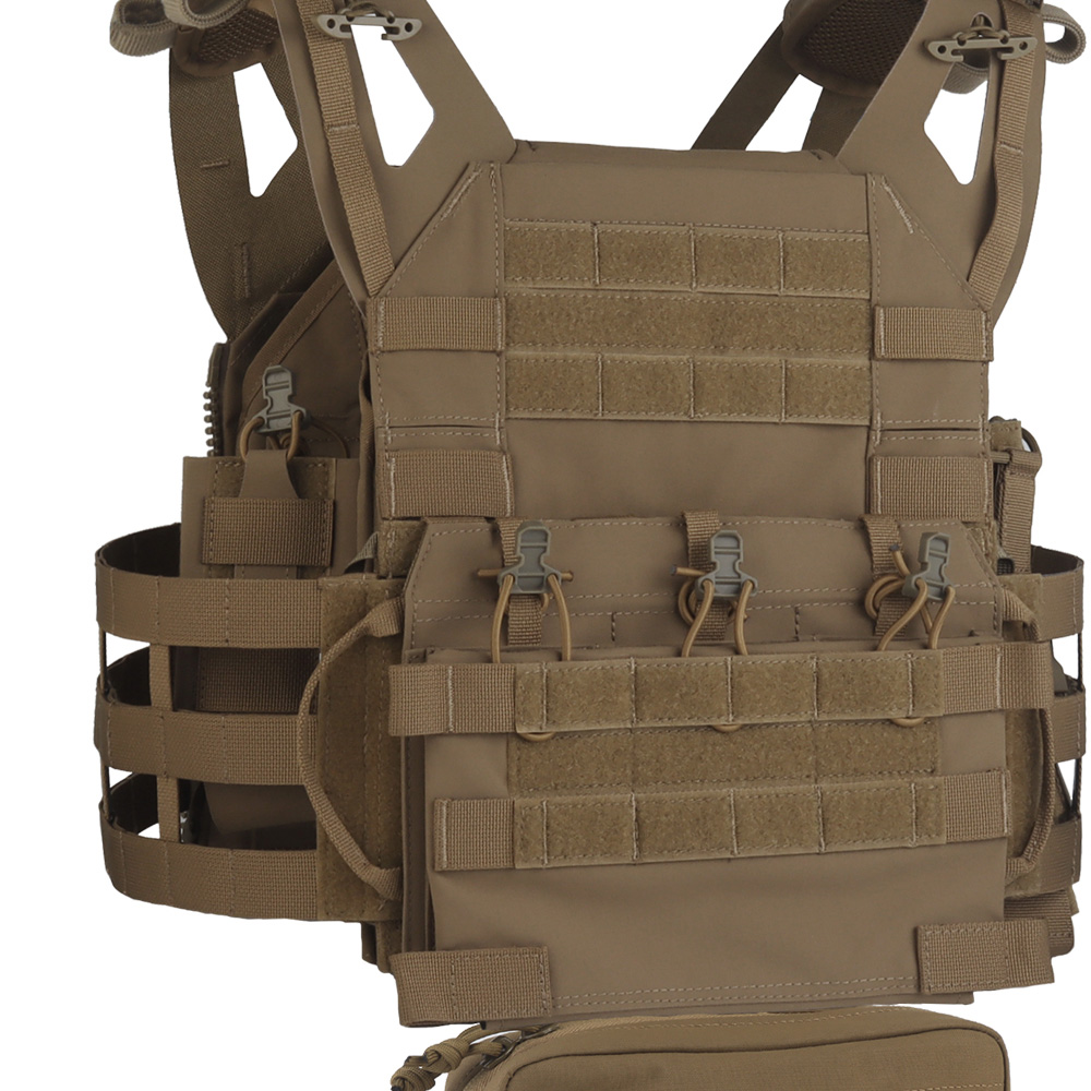 Alternative view of Kamizelka typu Plate Carrier Wosport VE-106 Coyote Brown