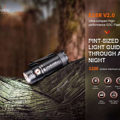 Alternative view of LED Flashlight Fenix E18R V2.0