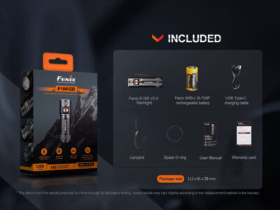 LED Flashlight Fenix E18R V2.0 - obrazek 4