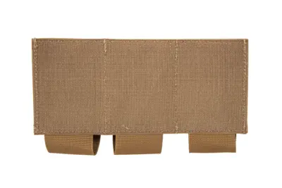 Potrójna ładownica na magazynki 5.56 mm Wosport Coyote Brown - obrazek 2