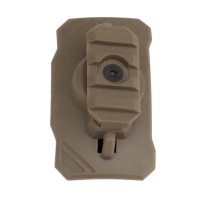 Alternative view of Uniwersalny montaż latarki na hełm Wosport Tan