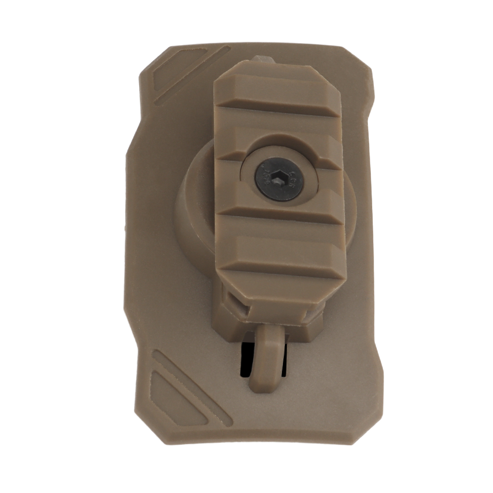 Uniwersalny montaż latarki na hełm Wosport Tan OD-G-WSP-21-044645-00 asgbox.pl Uniwersalny montaż latarki na hełm Wosport Tan - obrazek 2