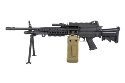 Karabin Maszynowy ASG Vega Force Company MK48 MOD1 Tactical Czarny - obrazek 4