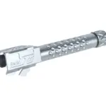 asgbox.pl - Aluminiowa lufa zewnętrzna 5KU do replik Umarex G19 GBB Jasno Szara