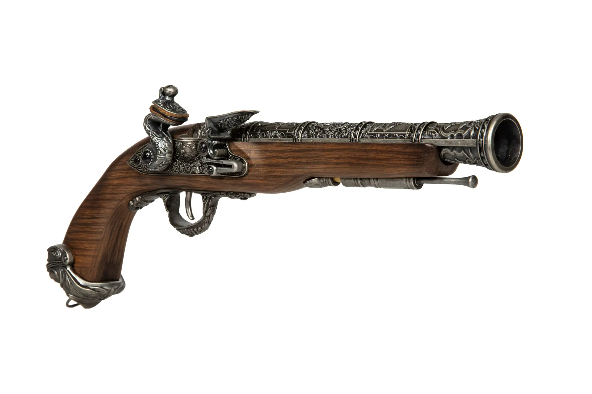 Replika pistoletu skałkowego typu Flintlock CO2 OD-G-HFC-02-033261-00 asgbox.pl Replika pistoletu skałkowego typu Flintlock CO2 - obrazek 3