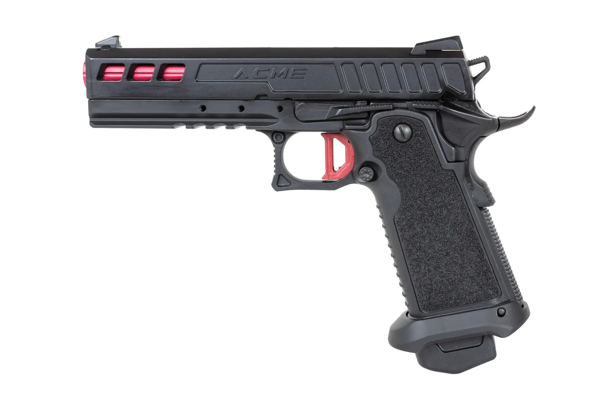 Pistolet ASG ICS Hi-Capa ACME Green Gas OD-G-ICS-02-043540-00 asgbox.pl Pistolet ASG ICS Hi-Capa ACME Green Gas - obrazek 2