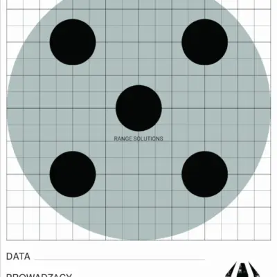 asgbox.pl - Tarcza strzelecka Range Solutions TS-15 - 100 sztuk