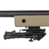 Karabin wyborowy ASG Specna Arms SA-S02 CORE™ High Velocity z lunetą i dwójnogiem Upgraded Tan OD-G-SPE-03-035541-00 asgbox.pl