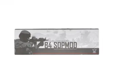 Replika karabinka B4 SOPMOD High Cycle - czarna (OUTLET) - obrazek 2