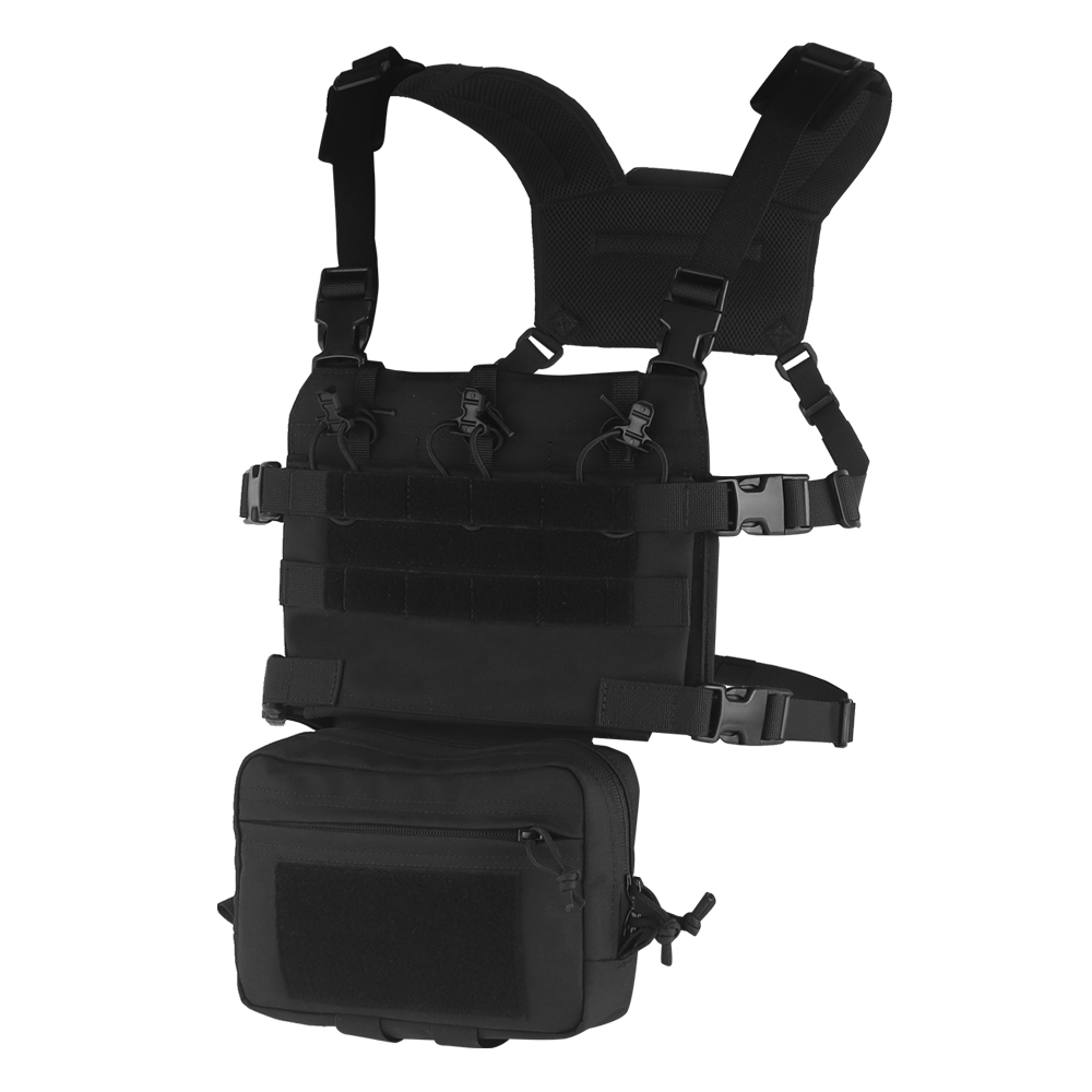 Alternative view of Kamizelka Chest Rig Wosport VE-107 Czarna