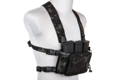 Kamizelka typu Chest Rig Ape Force Gear D3CRM MC Black - obrazek 2