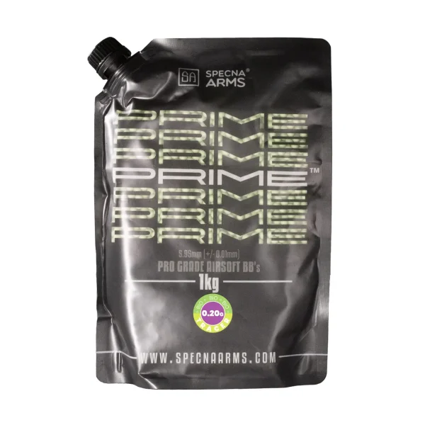asgbox.pl - Kulki precyzyjne Specna Arms PRIME™ BIO Tracer 0.20g - 1 Kg