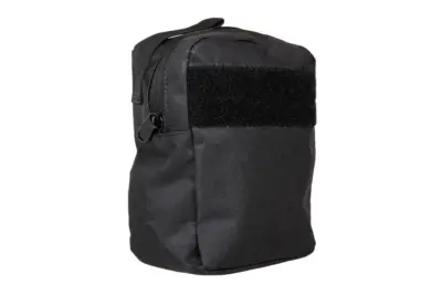 Ładownica molle S17 na ochronniki słuchu - Czarna - obrazek 2