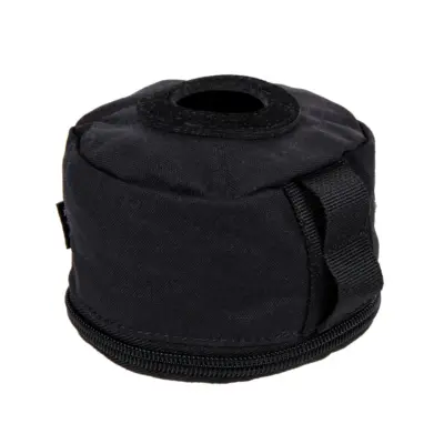 Alternative view of Pokrowiec na butlę z gazem Bronto (Mały) – Czarny