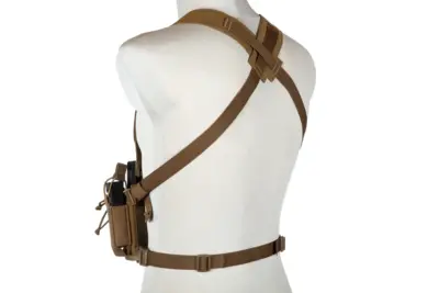 Taktyczny Chest Rig typu D3CRM - Coyote Brown - obrazek 2