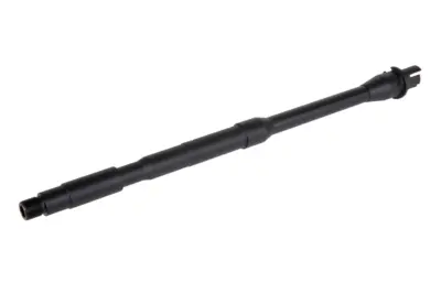asgbox.pl - Aluminiowa lufa zewnętrzna 5KU do replik z serii M4/M16 14.5" (wersja lekka) Czarny