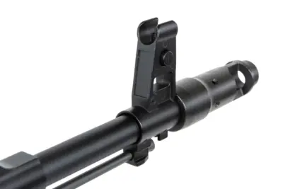 Karabinek ASG ICS Airsoft MAR ze stałą kolbą Czarny - obrazek 4