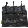 Potrójna ładownica typu Open na magazynki typu M4/M16 Emerson Gear MC Black OD-G-EME-19-041264-00 asgbox.pl