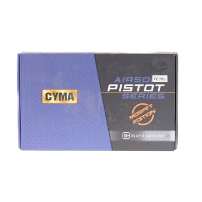 Alternative view of Replika pistoletu elektrycznego CM125S MOSFET Edition - czarna (OUTLET)