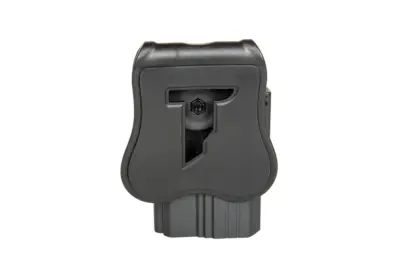 Kabura R-Defender GEN.2 do Glock 17 z latarką - Czarna - obrazek 2