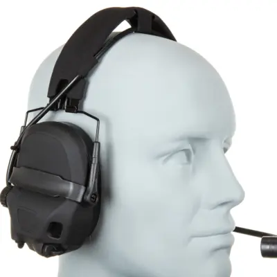 Alternative view of Taktyczny zestaw słuchawkowy Wosport HD-17-A Gen 6 Czarny