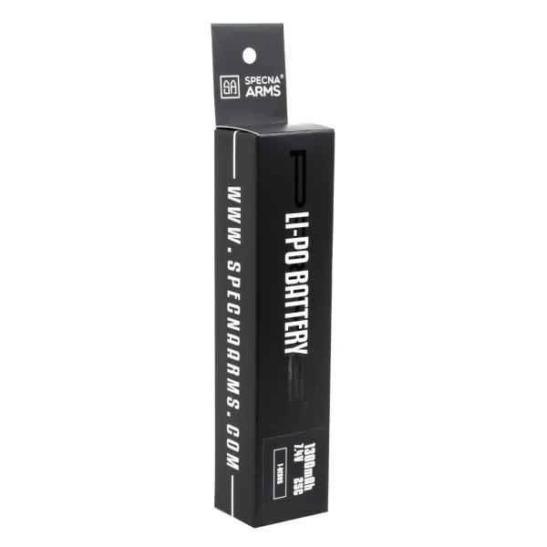 asgbox.pl - Akumulator Li-Po Specna Arms x Gens Ace 1300 mAh 25C 2-modułowy 7.4V T-Deans G-Tech