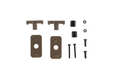 Adapter słuchawek typu Comtac Woport na szyny typu ARC (Typ AMP) Gen 5 Tan - obrazek 2