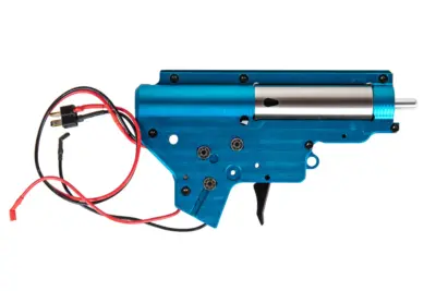 asgbox.pl - Kompletny Gearbox V2 Retro Arms z układem Leviathan V2 Optical Jefftron Blue Edition