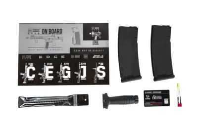 Karabinek ASG Specna Arms Daniel Defense® MK18 SA-E19 EDGE™ HAL ETU  Czarna - obrazek 4