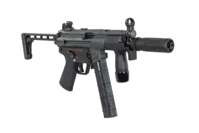 Pistolet maszynowy ASG BOLT Airsoft SWAT K (B.R.S.S) z atrapą tłumika dźwięku - obrazek 4