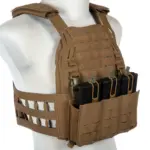 asgbox.pl - Kamizelka taktyczna laser-cut Stegadon - Coyote Brown
